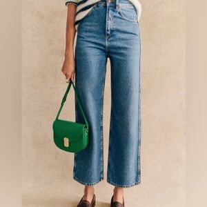 Sezane Le Crop Jeans 8/40 EUC
